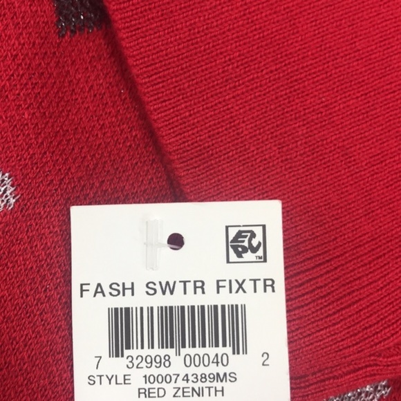 Maison Jules Heart-Print Sweater - Picture 6 of 6